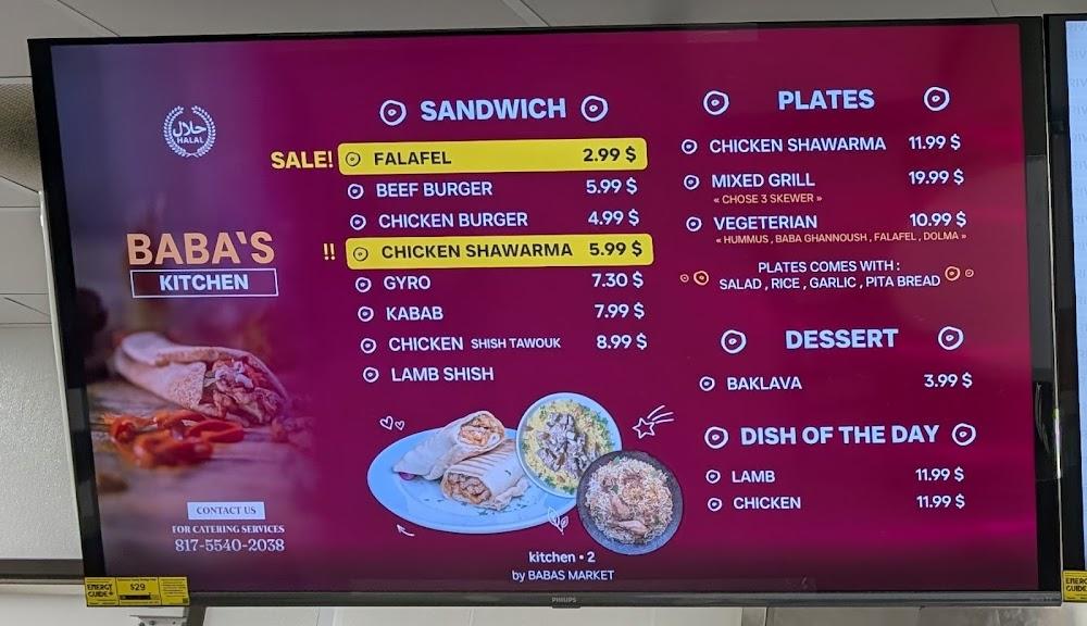 Baba's Pizzeria and Kitchen Menu image 3